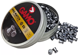 [DG55P] DIABOLO GAMO CAL 5.5 PRO-MATCH METAL PLANA 250 PZAS 632182557