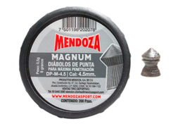 [DMM45] DIABOLO MENDOZA CAL 4.5 MAGNUM 200 PZAS DPM45