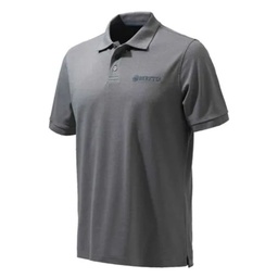 [PB435] PLAYERA BERETTA POLO UOMO CORPORATE GREY MELANGE MP431T13540915