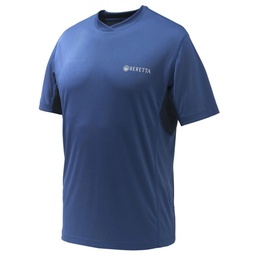 [TB452] T-SHIRT BERETTA UNISEX TECH BLUE BERETTA TS452T19380560