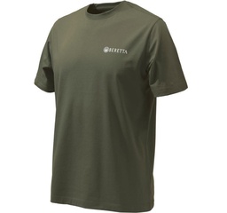 [TB496] T-SHIRT BERETTA WW CLAY GREEN TS492T15570715