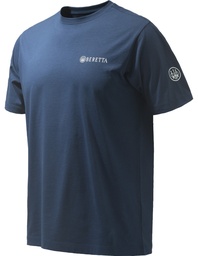 [TBS46] T-SHIRT BERETTA UNISEX DISKGRAPHIC BLUE TS462T15570560