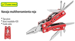 [N9314] NAVAJA LION TOOLS MULTIHERRAMIENTA FUNDA 9314