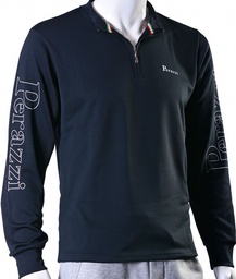 [TP266] T-SHIRT PERAZZI LONG SLEEVES NEGRO 8266