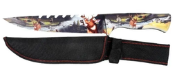 [C8473] CUCHILLO LION TOOLS 8&quot; VENADO CON FUNDA 8473
