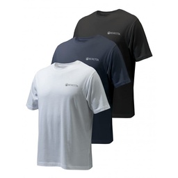[TB41S] T-SHIRT BERETTA MAN TS BLUE TOTAL ECLIPSE BLACK AND WHITE TS841T20810M04