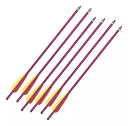 [SFA6R] SET FLECHA BALLESTA ARCO GAMO DE 6 PZAS ALUMINIO MK-AL20/6R