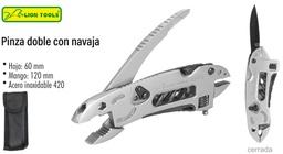 [N8592] NAVAJA LION TOOLS PINZA DOBLE 8592