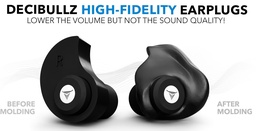 [AUDEM] AURICULARES DECIBULLZ MOLDEADOS A MEDIDA
