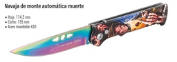 [N8566] NAVAJA LION TOOLS 4 1/2&quot; AUTO MUERTE 8566