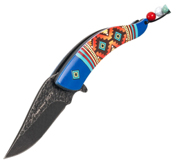 [N8579] NAVAJA LION TOOLS 4&quot; GRECAS GRABADA 8579