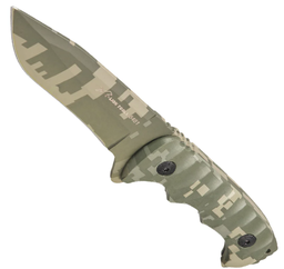 [C8481] CUCHILLO LION TOOLS 4 1/2&quot; CAMUFLAJE CON FUNDA 8481