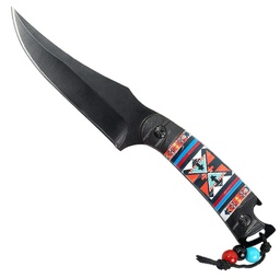 [C8483] CUCHILLO LION TOOLS 4 1/2&quot; PAVONADO CON FUNDA 8483