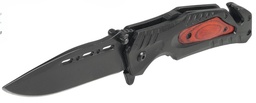 [N7061] NAVAJA LION TOOLS 3 1/2&quot; PAVONADA CACHA METAL MADERA 7061