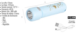 [L8825] LINTERNA LION TOOLS RECARGABLE 1 W 1 LED 8825