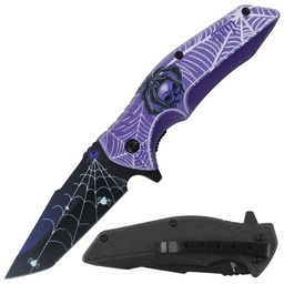 [NJ73P] NAVAJA JAGUAR POCKET 4.5&quot; SPRING ASSITED KNIFE RT-7379BL (copia)