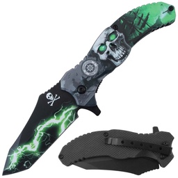 [NJ6GN] NAVAJA JAGUAR POCKET 4.5&quot; SPRING ASSITED KNIFE RT-7379OR (copia)