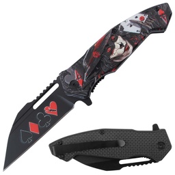 [NJ87R] NAVAJA JAGUAR POCKET 4.5&quot; SPRING ASSITED KNIFE RT-7387GN (copia)