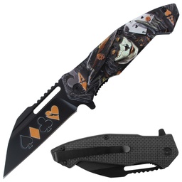 [NJ87Y] NAVAJA JAGUAR POCKET 4.5&quot; SPRING ASSITED KNIFE RT-7387RD (copia)