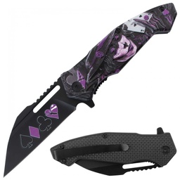 [NJ87P] NAVAJA JAGUAR POCKET 4.5&quot; SPRING ASSITED KNIFE RT-7387BL (copia)