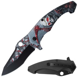 [NJ82R] NAVAJA JAGUAR POCKET 4.5&quot; SPRING ASSITED KNIFE RT-7383YL (copia)