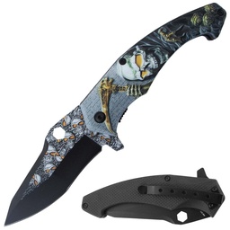 [NJ82Y] NAVAJA JAGUAR POCKET 4.5&quot; SPRING ASSITED KNIFE RT-7382RD (copia)