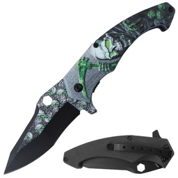[NJ82G] NAVAJA JAGUAR POCKET 4.5&quot; SPRING ASSITED KNIFE RT-7382PP (copia)