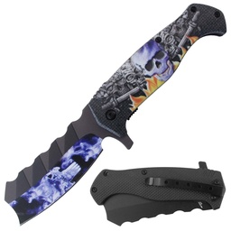 [NJ85P] NAVAJA JAGUAR POCKET 4.5&quot; SPRING ASSITED KNIFE RT-7385BL (copia)