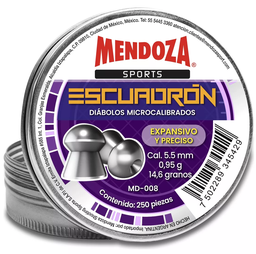 [DME08] DIABOLO MENDOZA ESCUADRON 5.5 x 250 PZAS MD-008