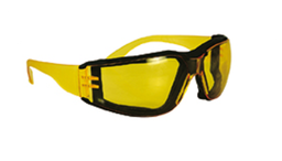 [L2790] LENTES LION TOOLS DE SEGURIDAD AMBAR C/FOAMY 2790