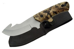 [CJH14] CUCHILLO JAGUAR GUT HOOK BLADE CAMO 8.75&quot; OVERALL RT-9014