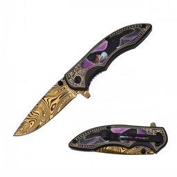 [NJHE9] NAVAJA JAGUAR POCKET 4.5 ALUMINUM HANDLE EAGLE RT-7119