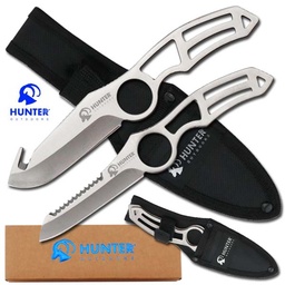 [SCH17] KIT DE CUCHILLOS HUNTING 2 PC WITH SHEATH RT-9017