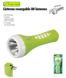 [LR818] LINTERNA LION TOOLS REC 1W1 LED L/ALCAN LT 8818