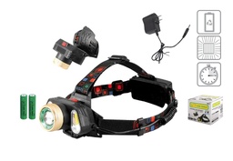 [L2851] LINTERNA CABEZA LION TOOLS RECARGABLE ALUMINIO 6W600 LUMEN 2851