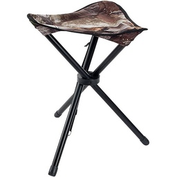 [B5857] BANCO ALLEN PLEGABLE THREE LEG FOLDING STOOL G2 5857