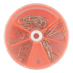 [ASG29] CAJA DE ANZUELO GIMBEL P/PESCA SURTIDO 50PZAS 15ANZUEL129QP