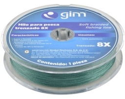 [HPT70] HILO MONOFILAMENTO GIM TRENZADO 31.3KG .36M NO.5 20M 15HILONY970DK